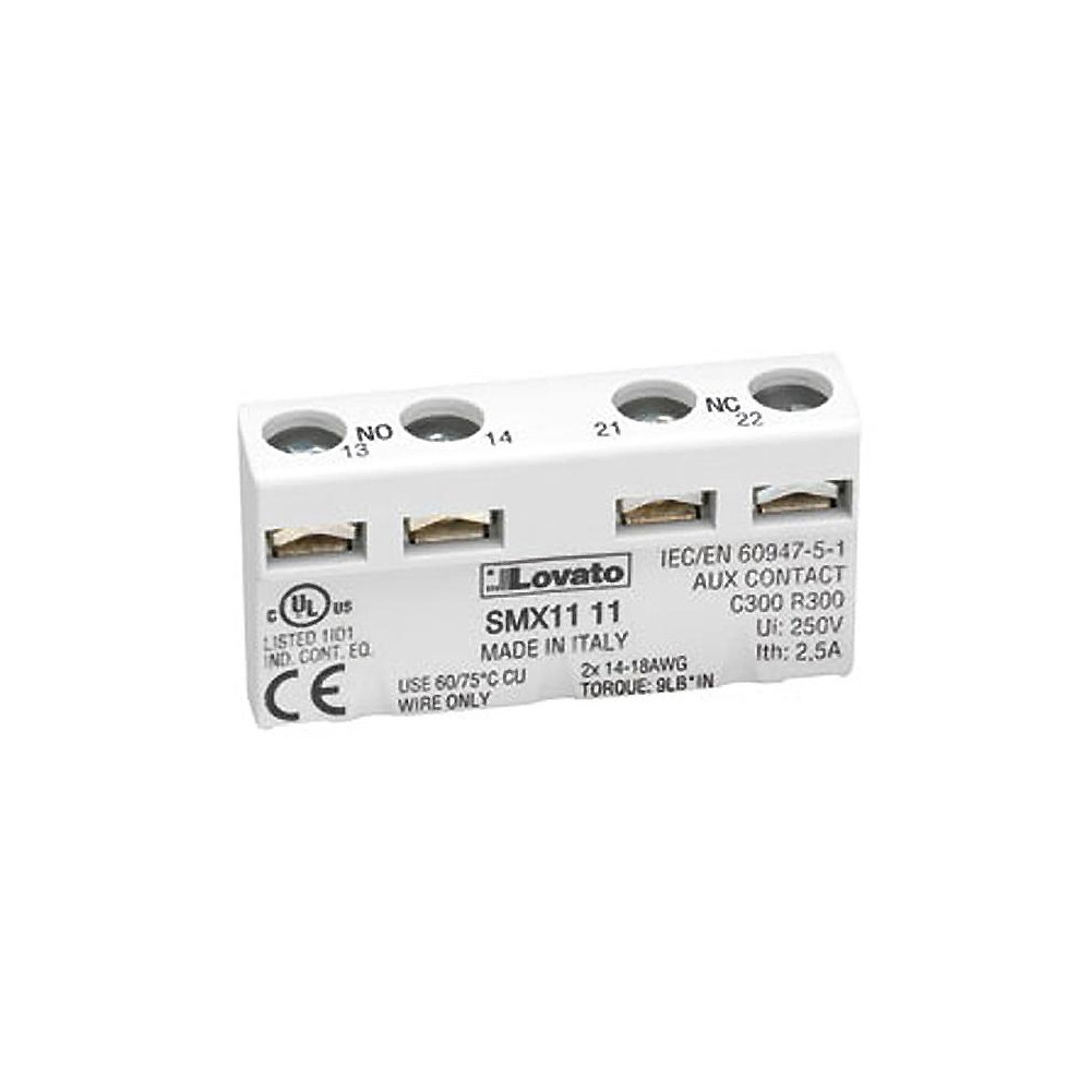 Přídavný pomocný kontakt 1 NO + 1NC